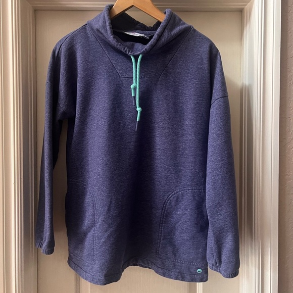 Vineyard Vines drawstring funnel / cowl neck neck sweatshirt size small- perfect - Picture 5 of 10